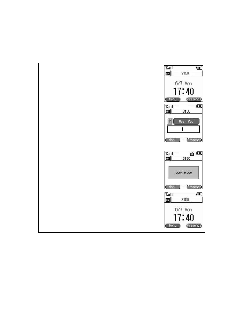 12 keylock/keyunlock | Hitachi TD61-2472 User Manual | Page 58 / 72