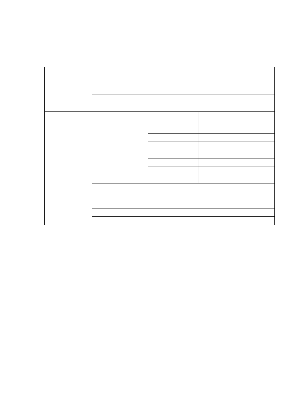 Appendix specifications | Hitachi TD61-2472 User Manual | Page 70 / 72