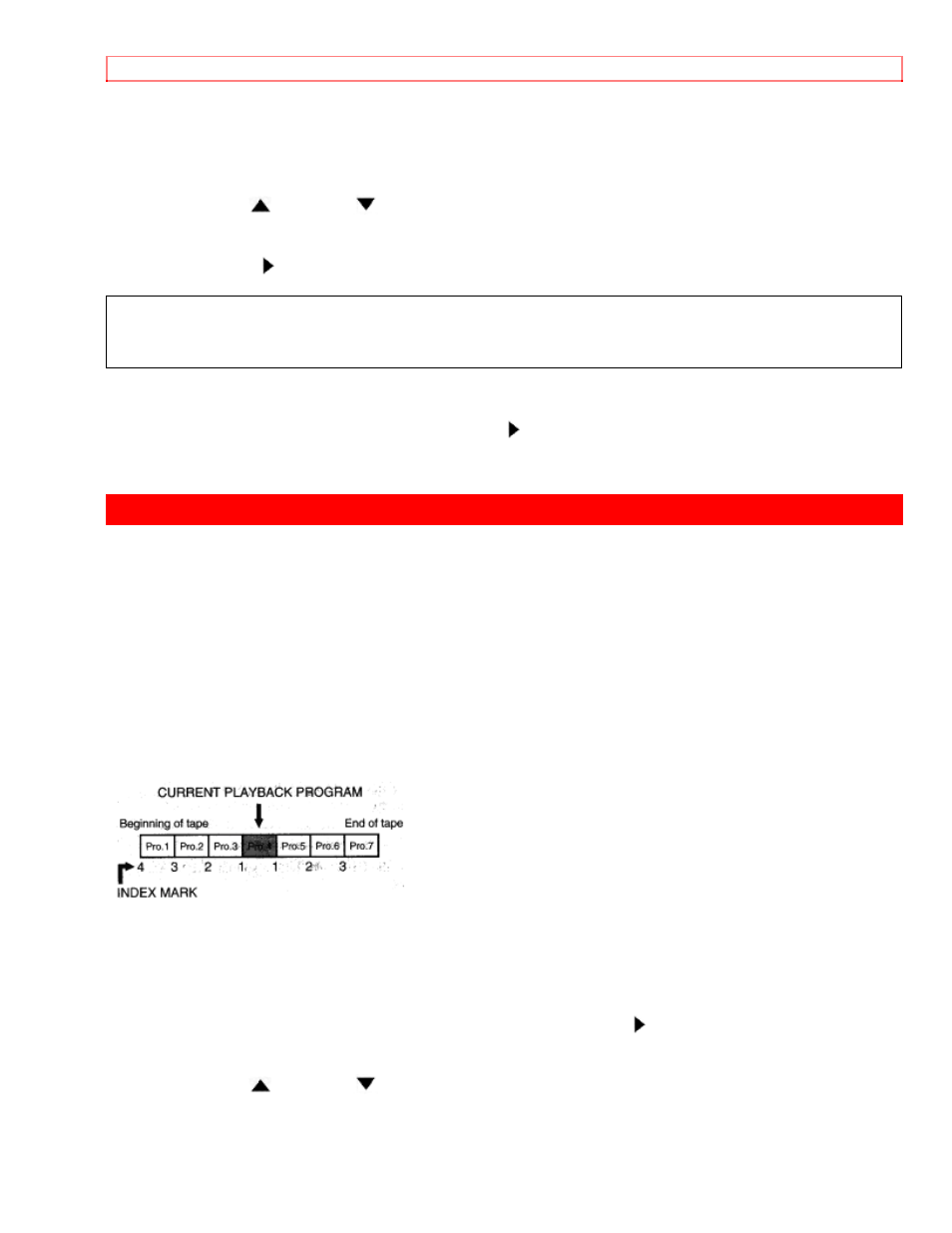 To exit the rental play mode, Index search | Hitachi VT-MX424A User Manual | Page 25 / 46