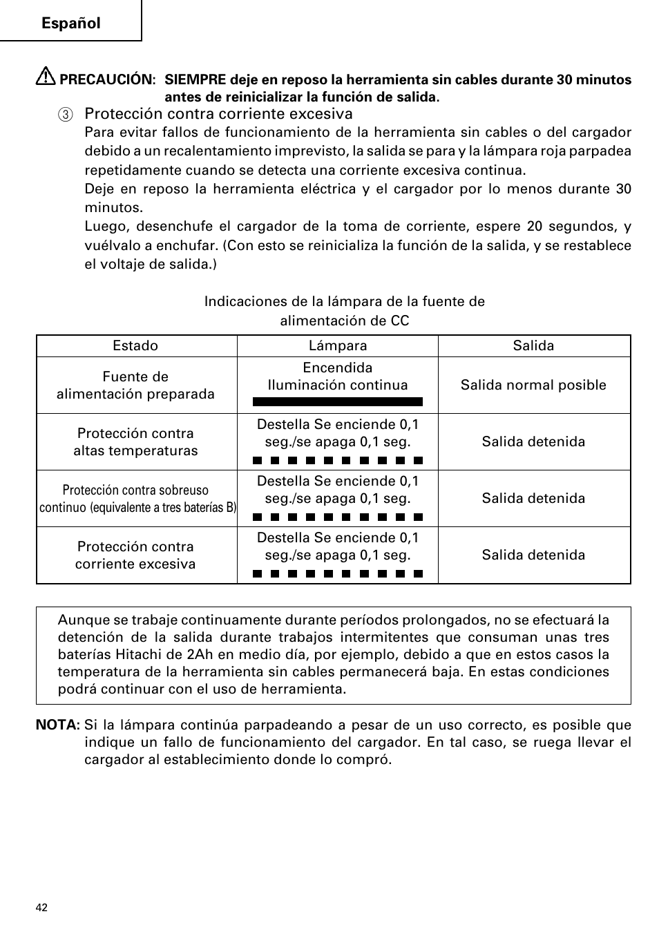 Hitachi ET 18DM User Manual | Page 42 / 44