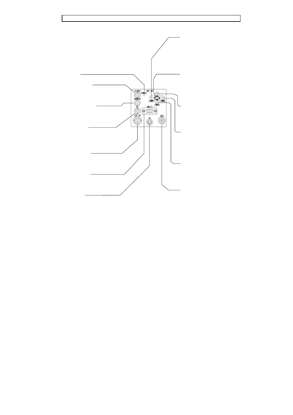 Rear panel facilities | Hitachi HV-D25 User Manual | Page 18 / 67