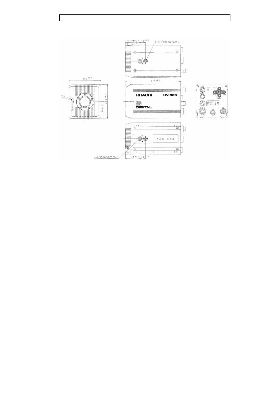 Hitachi HV-D25 User Manual | Page 66 / 67