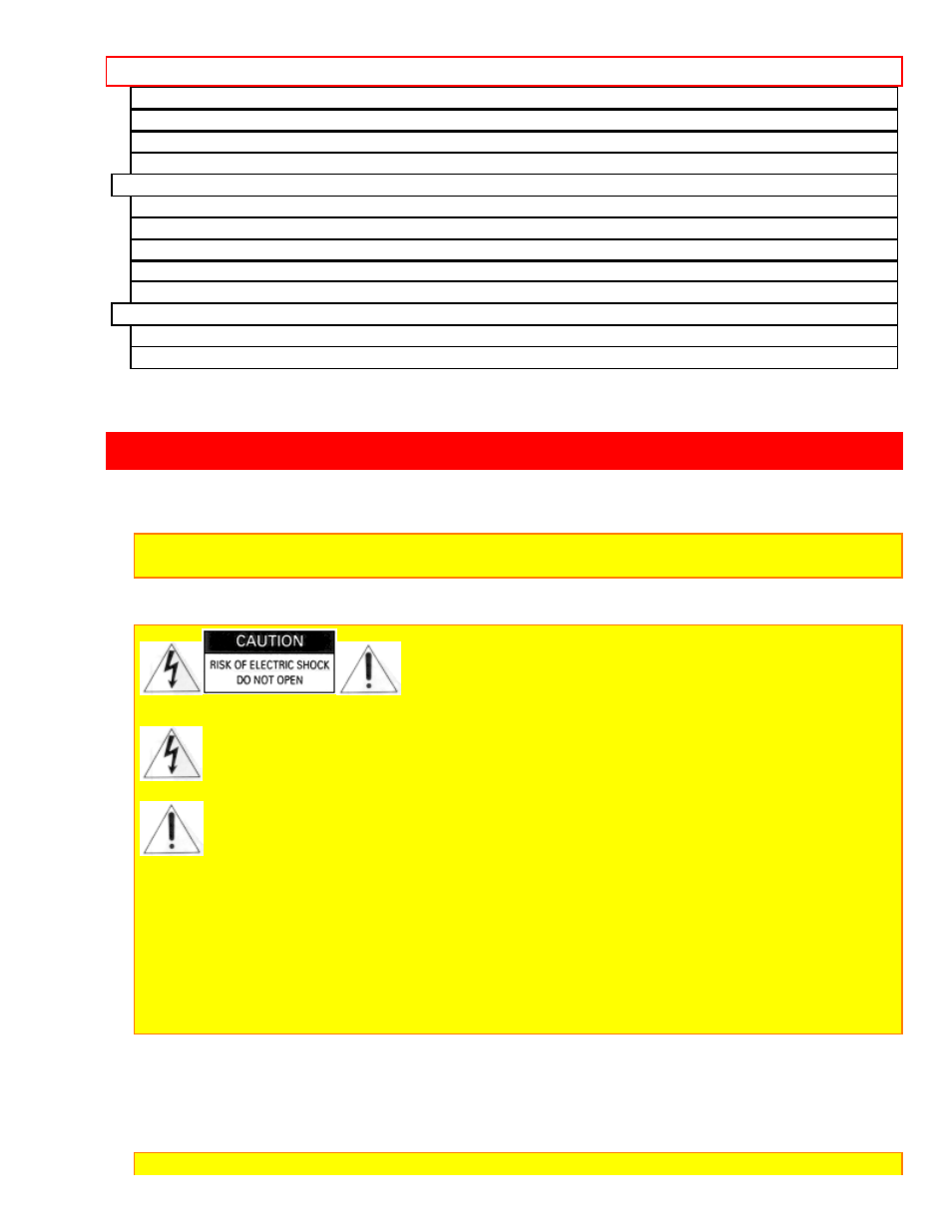 For your safety | Hitachi VM-E521A User Manual | Page 3 / 50