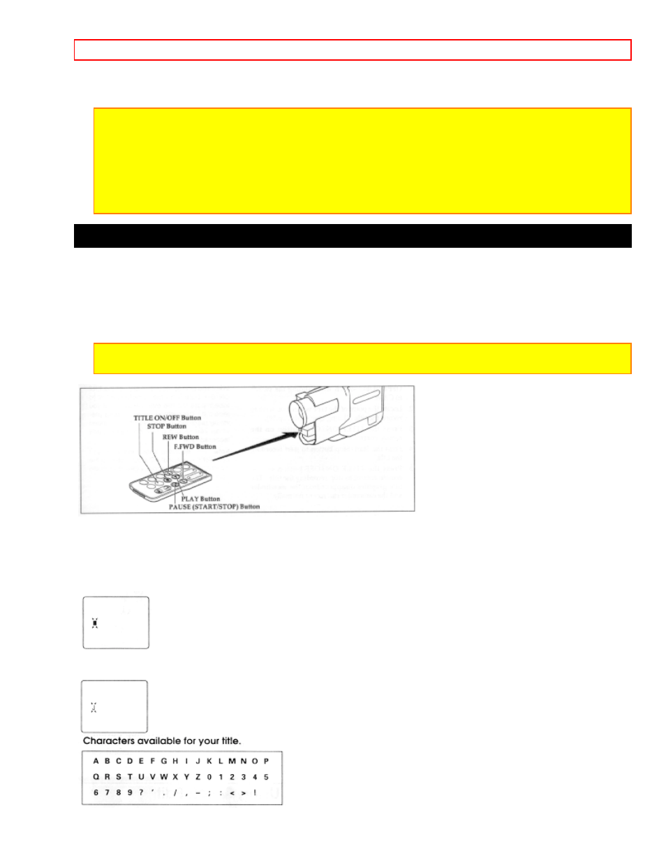 Creating and recording a title, Creating a title | Hitachi VM-E521A User Manual | Page 35 / 50