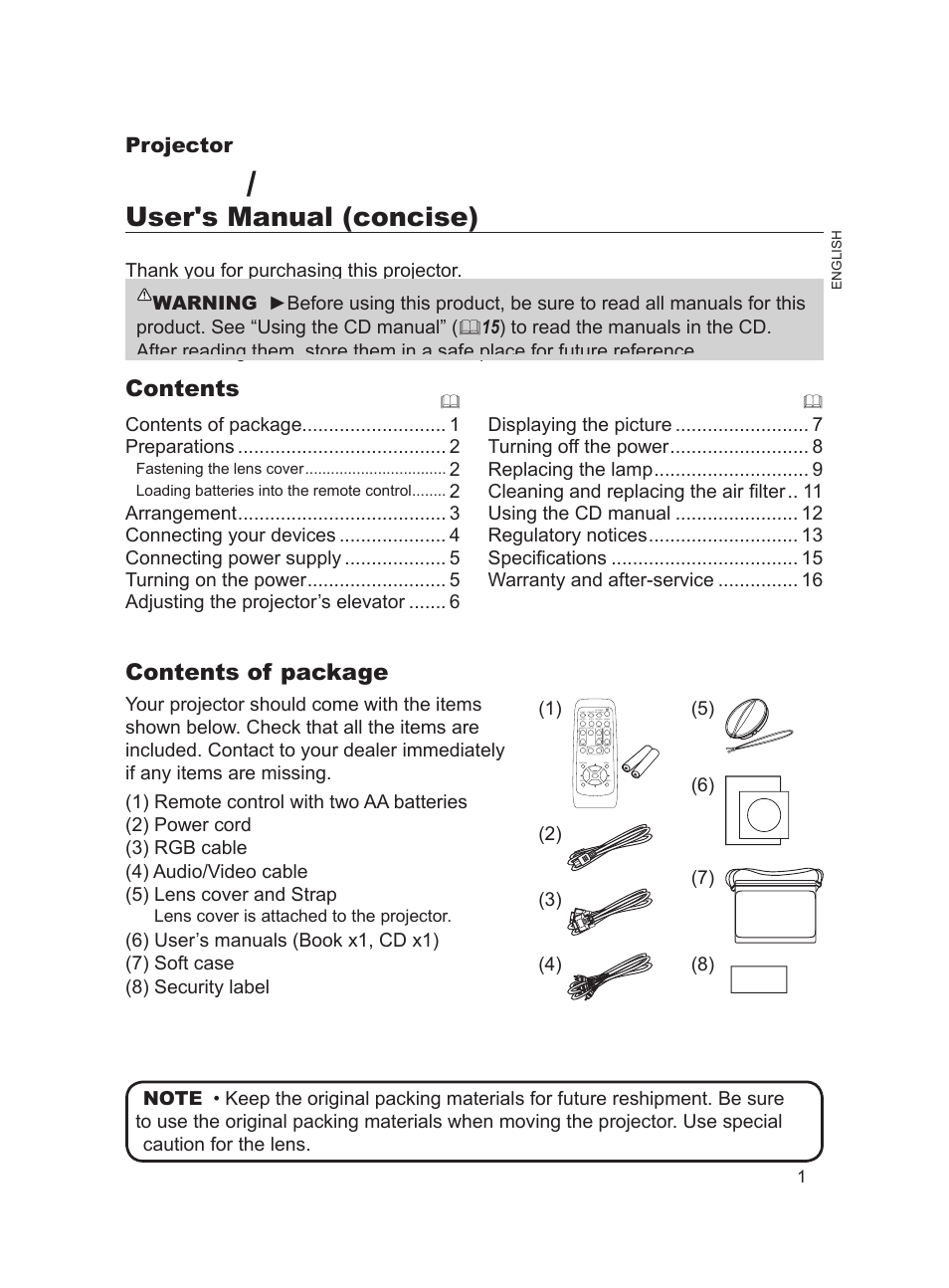 Hitachi 8755H User Manual | 16 pages