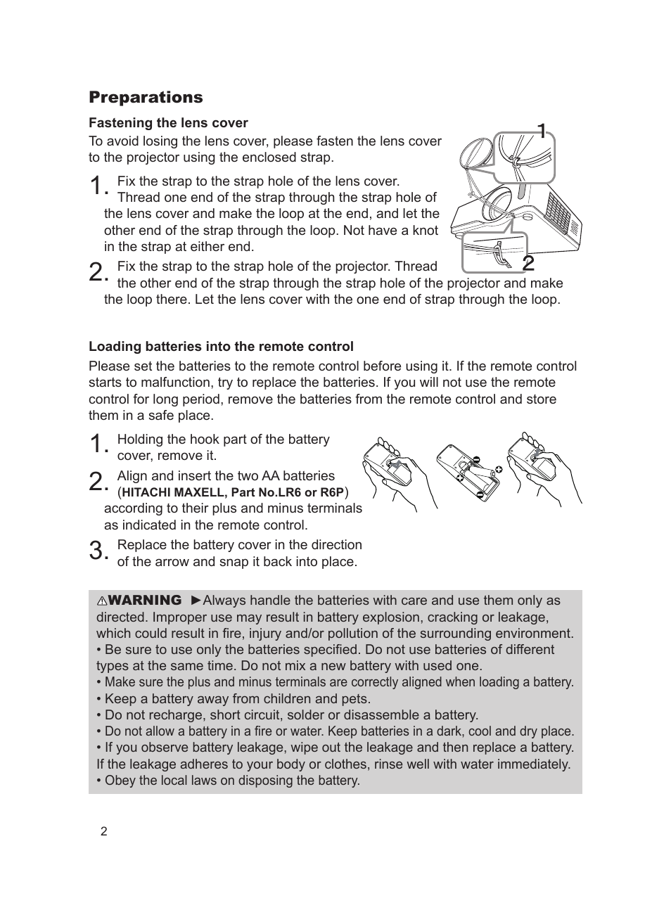 Hitachi 8755H User Manual | Page 2 / 16