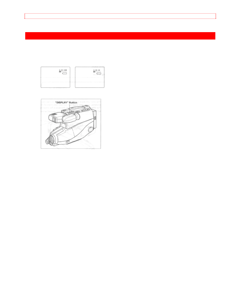 Display button | Hitachi VM-1700A User Manual | Page 41 / 68