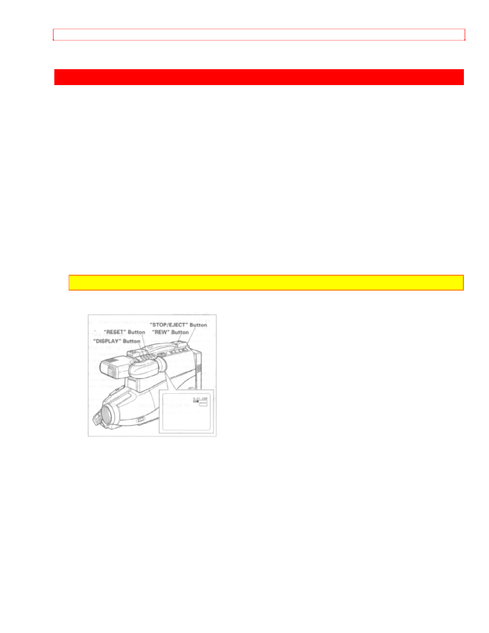 Memory | Hitachi VM-1700A User Manual | Page 52 / 68