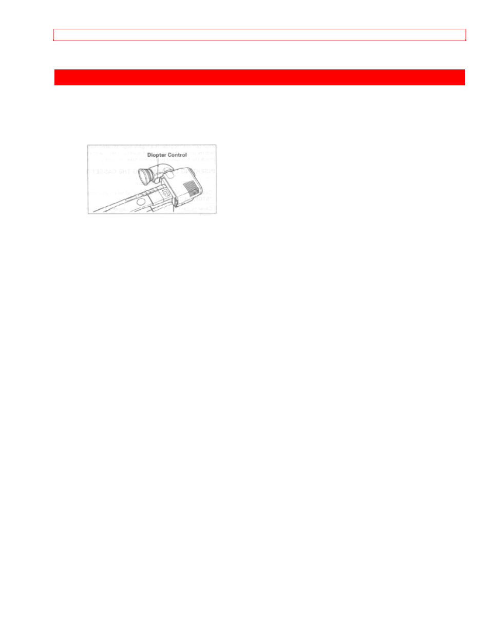 Eyepiece adjustment | Hitachi VM-1700A User Manual | Page 59 / 68