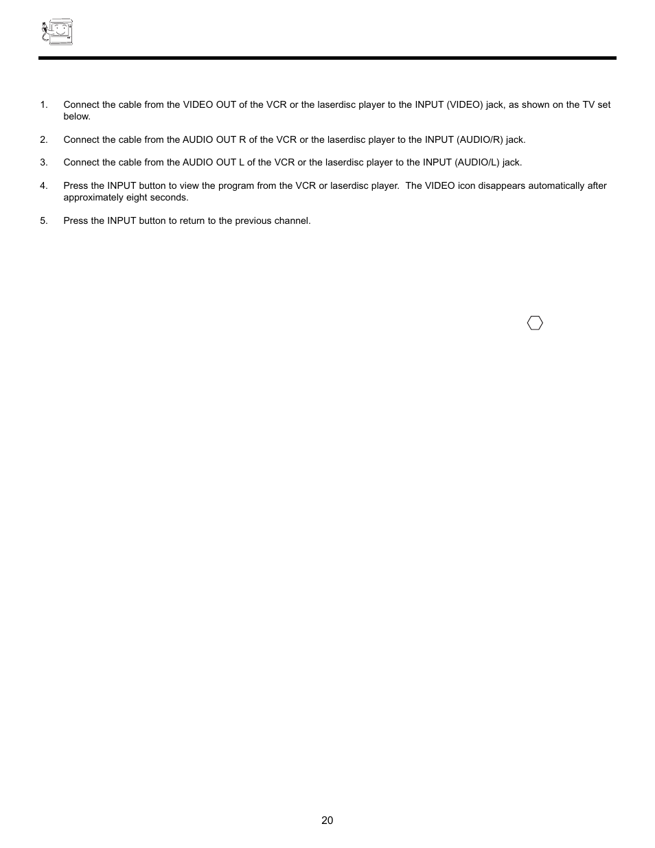 Connecting external video sources | Hitachi 55DMX01W User Manual | Page 20 / 92