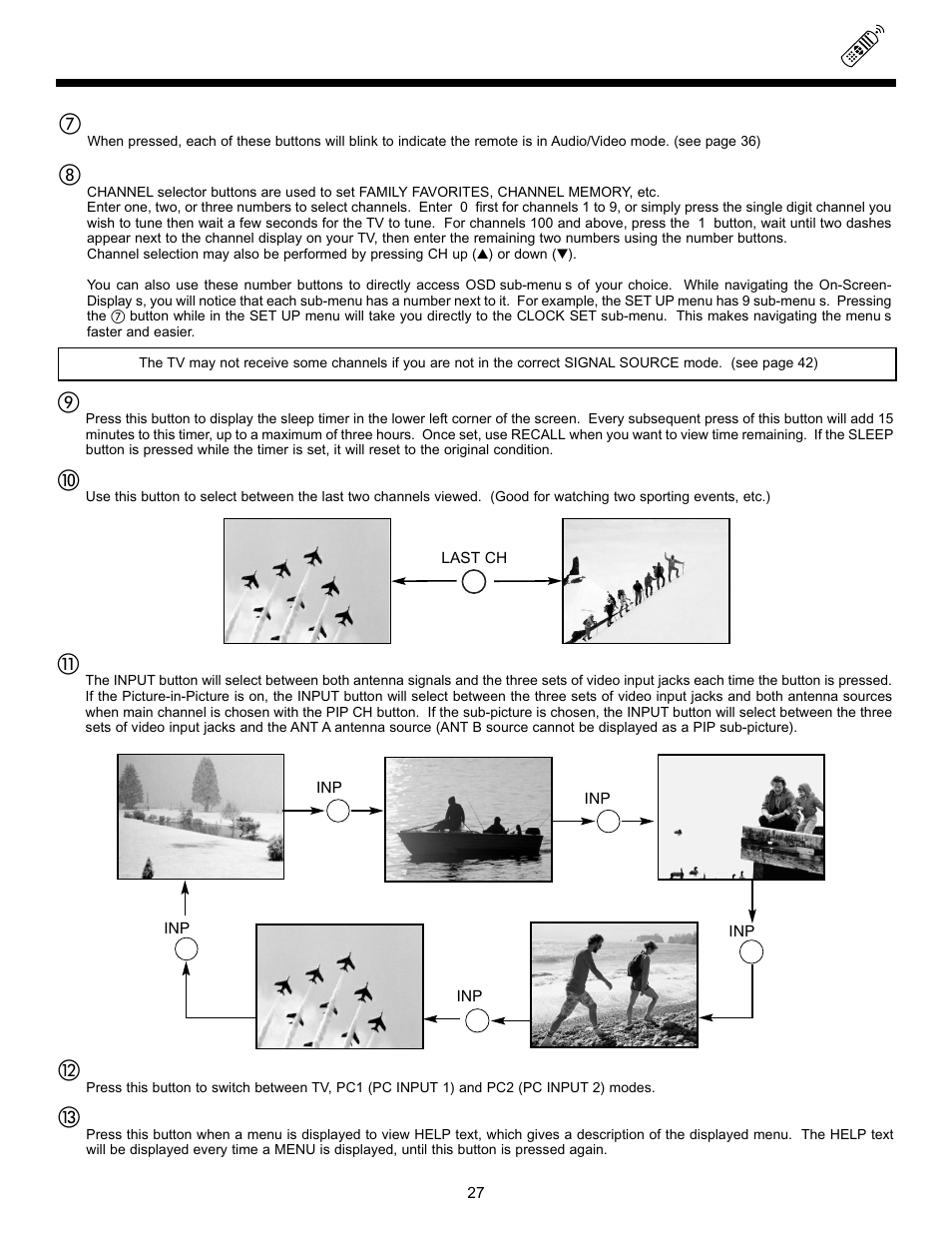 How to use the genius remote to control your tv | Hitachi 55DMX01W User Manual | Page 27 / 92