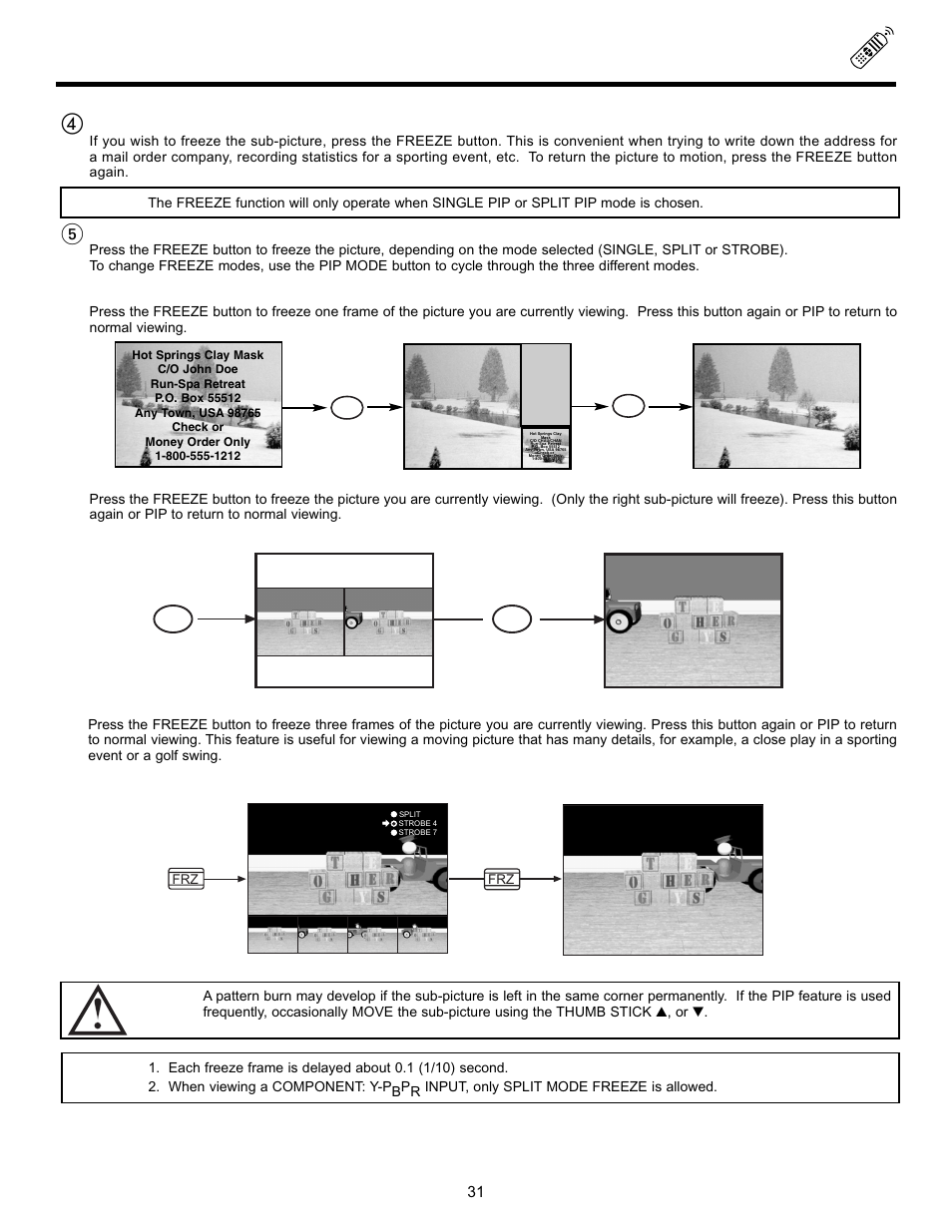 Picture-in-picture (pip) | Hitachi 55DMX01W User Manual | Page 31 / 92