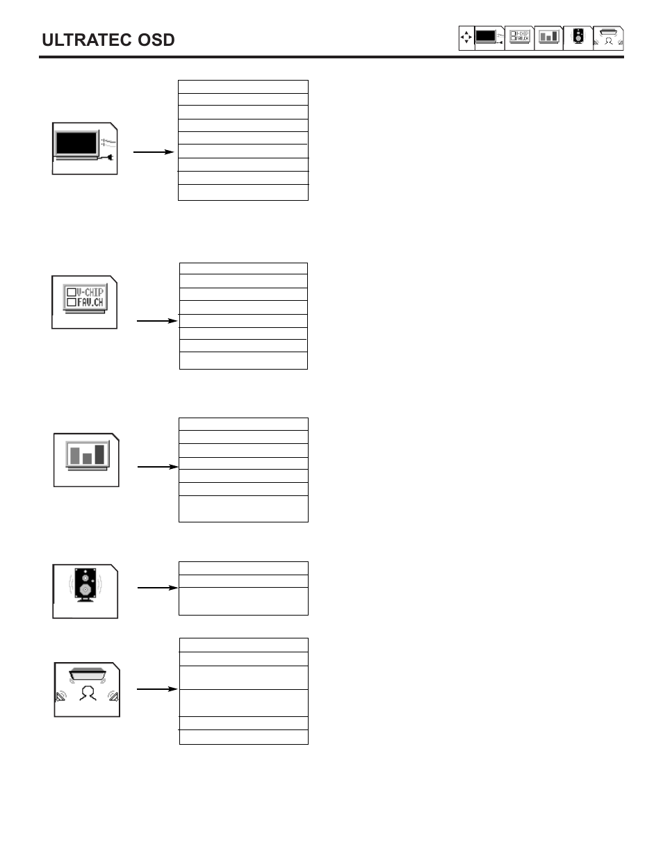 Ultratec osd | Hitachi 55DMX01W User Manual | Page 39 / 92