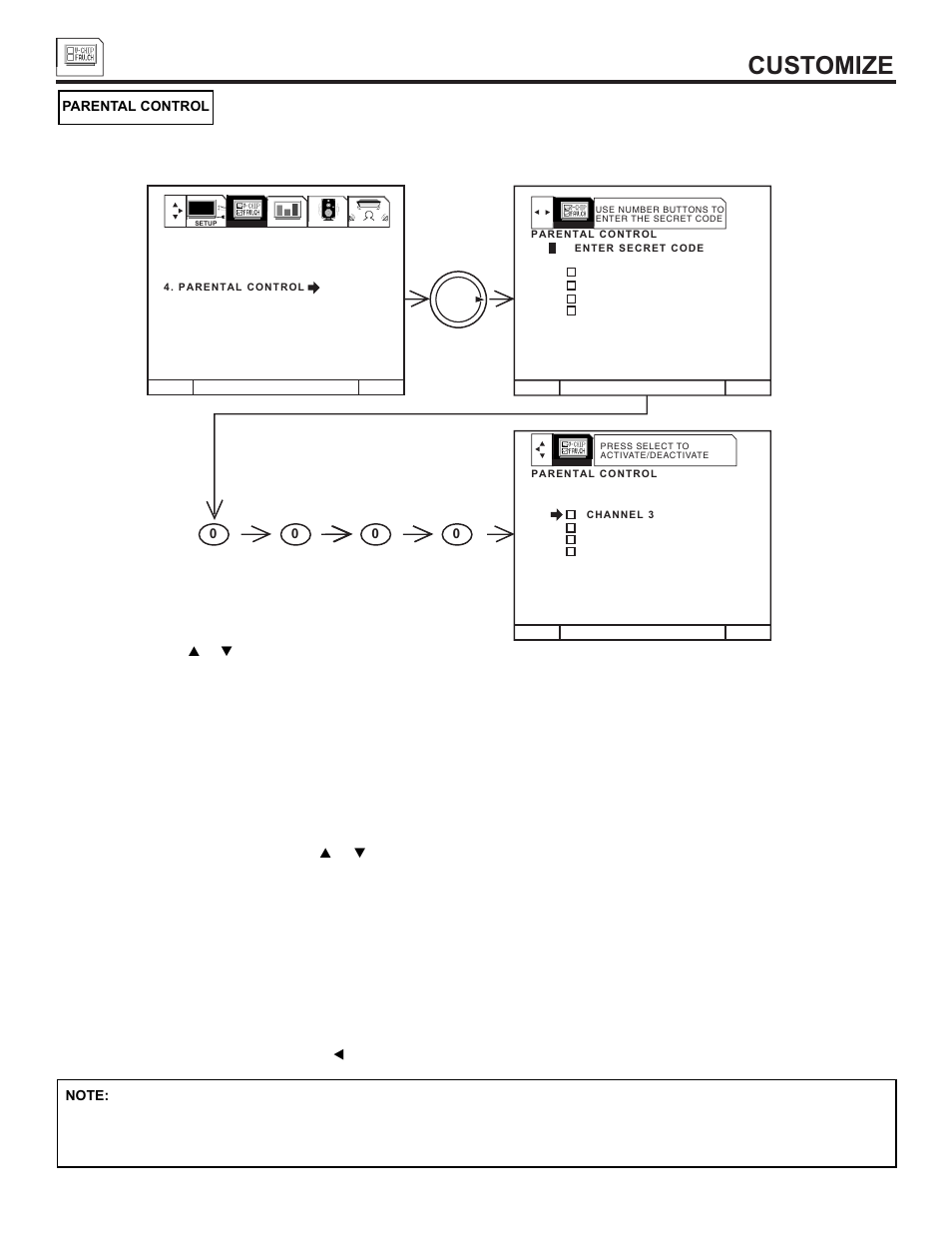 Customize | Hitachi 55DMX01W User Manual | Page 54 / 92