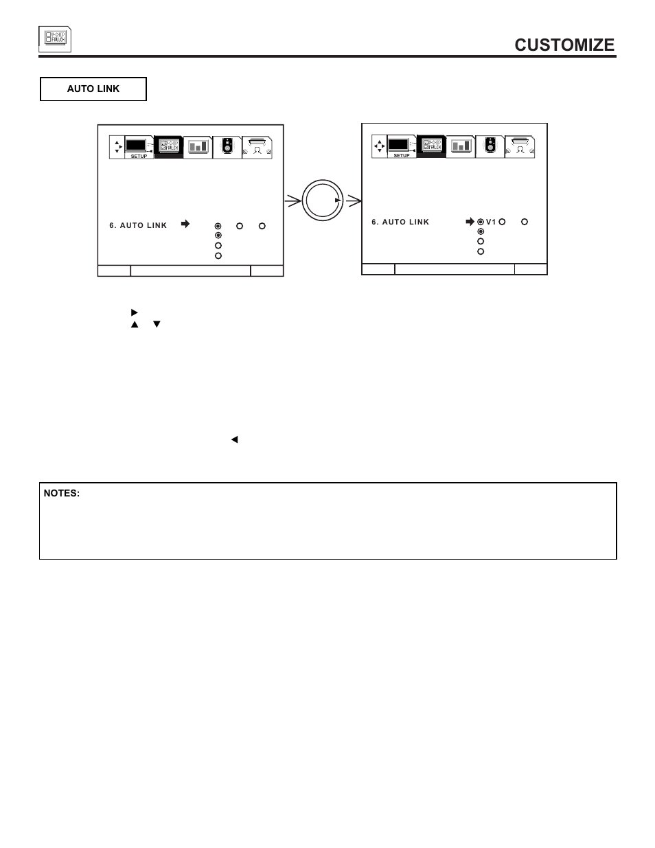 Customize | Hitachi 55DMX01W User Manual | Page 56 / 92