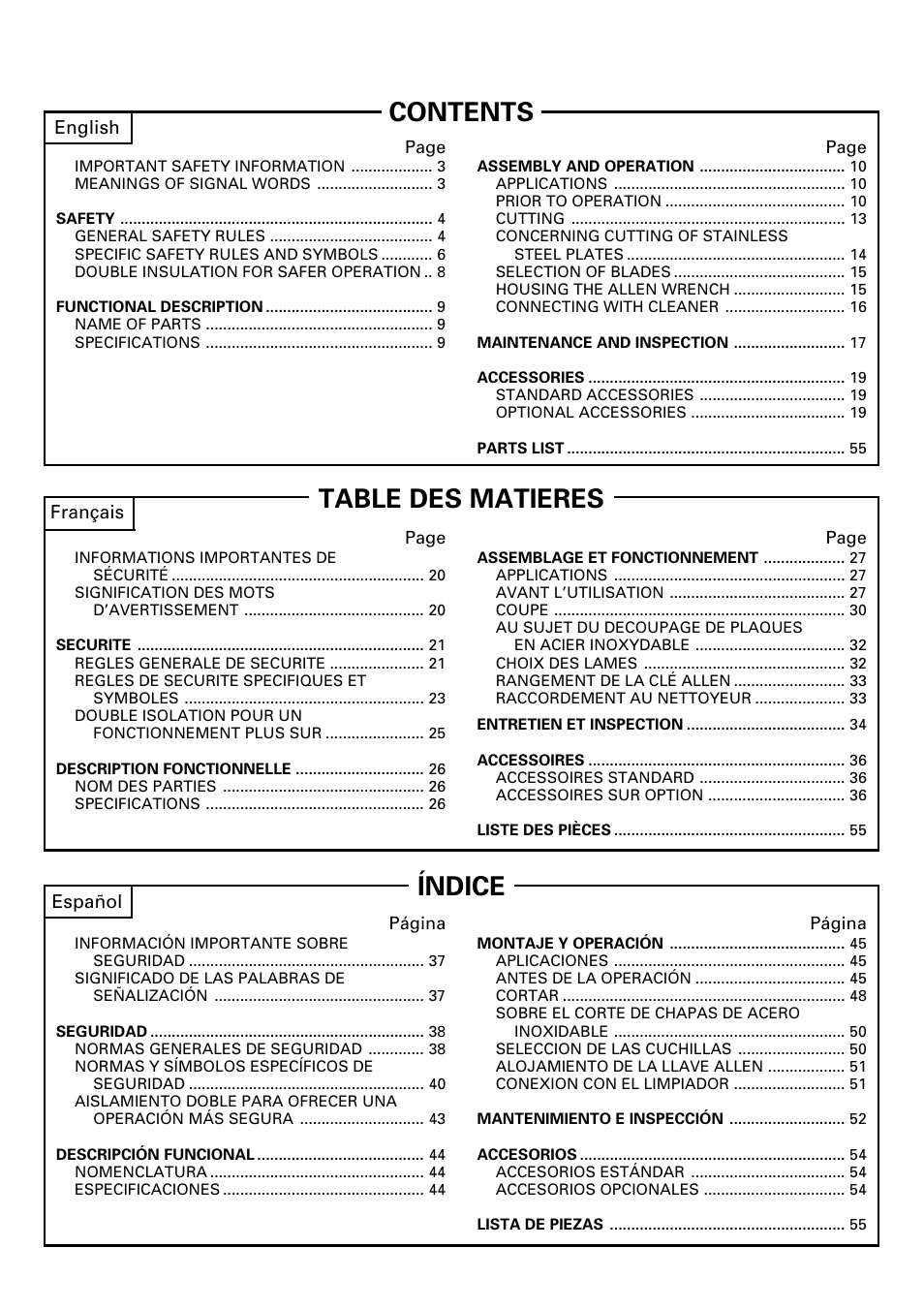 Hitachi CJ110MV User Manual | Page 2 / 56