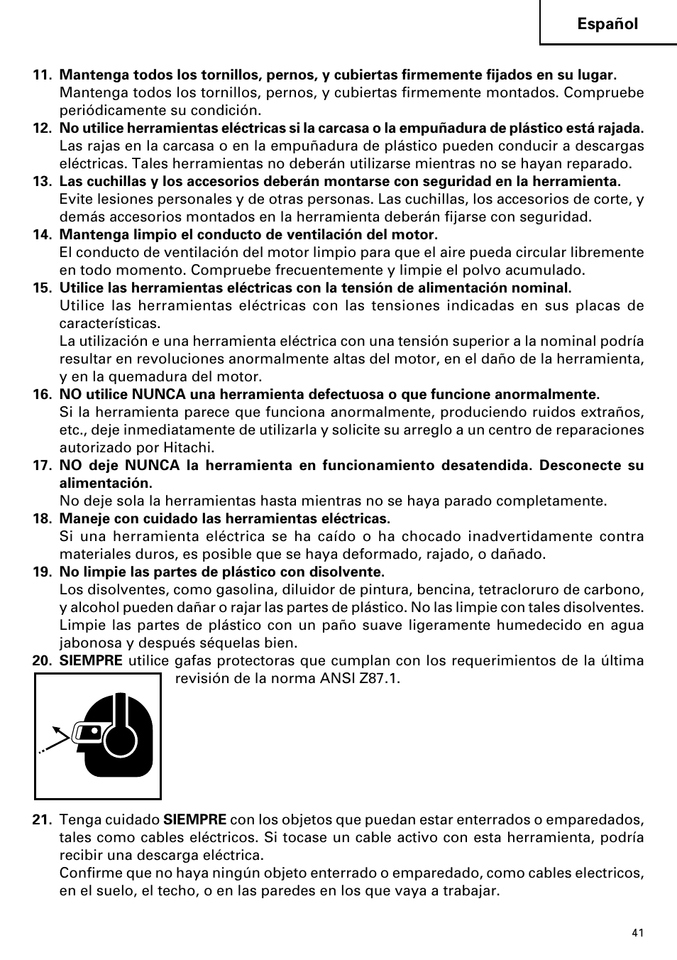 Hitachi CJ110MV User Manual | Page 41 / 56