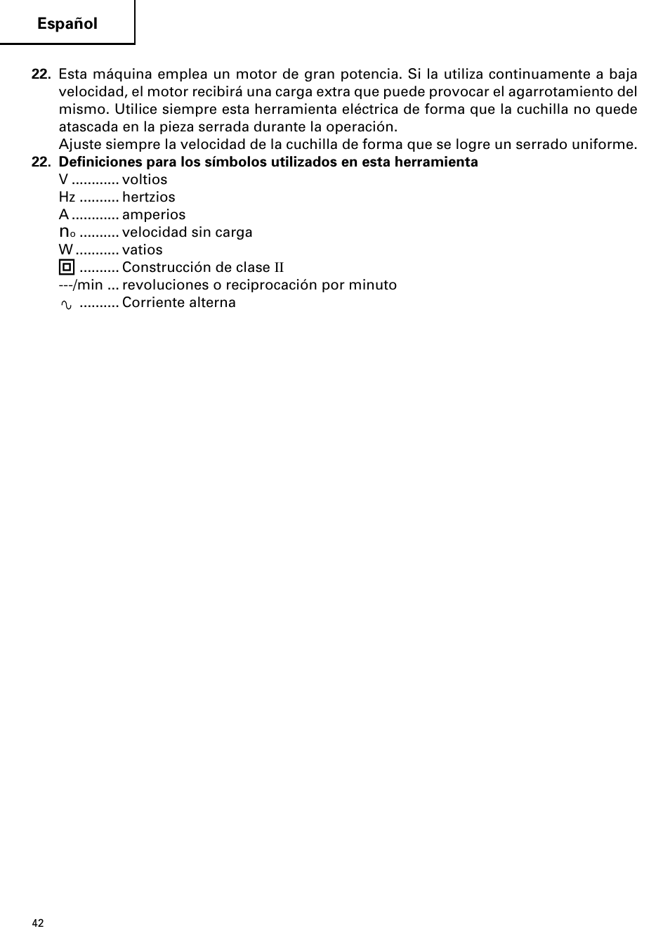 Hitachi CJ110MV User Manual | Page 42 / 56