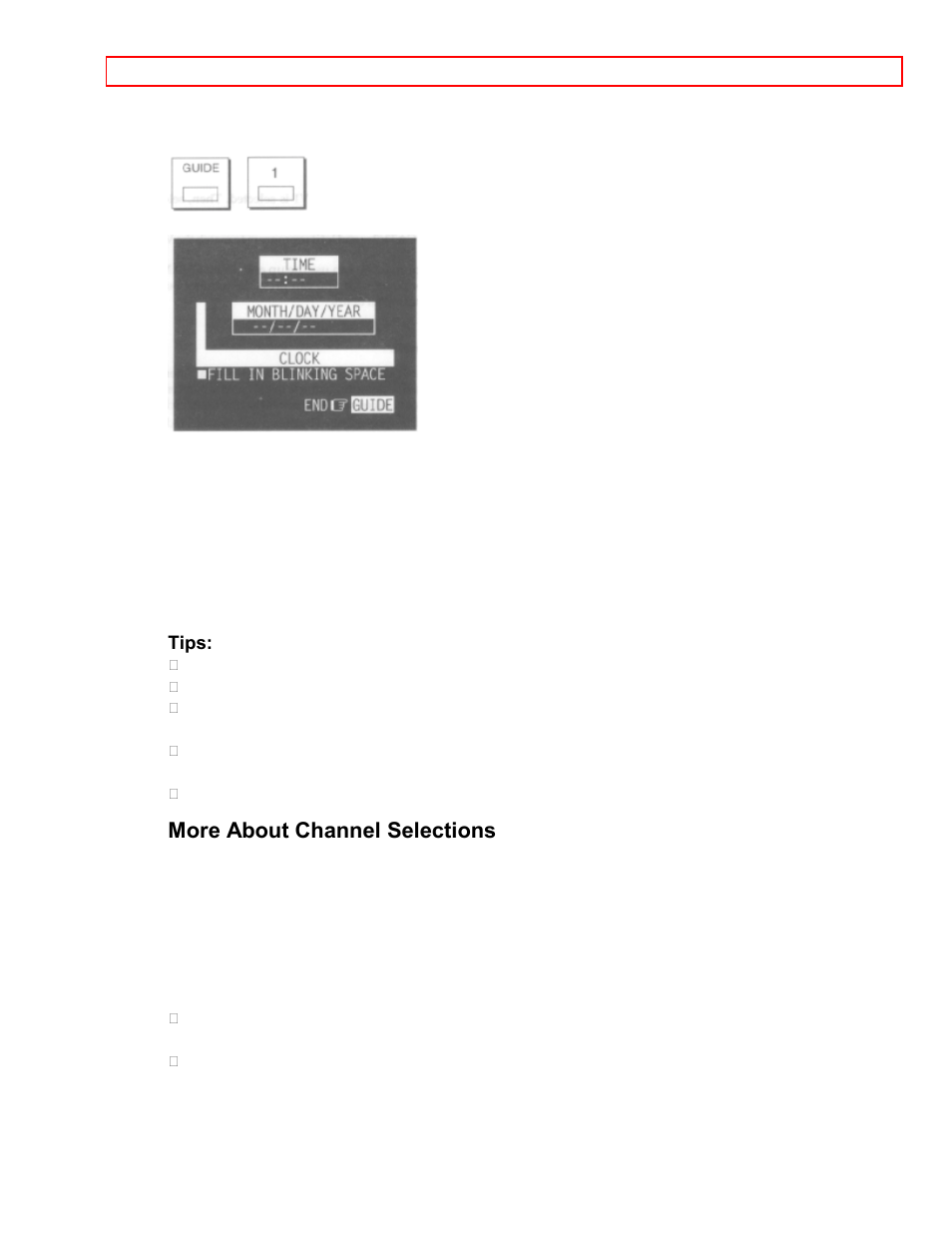 More about channel selections | Hitachi VT-M181A User Manual | Page 20 / 43