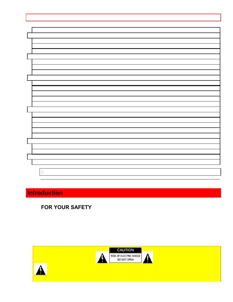 Introduction, For your safety | Hitachi VT-M181A User Manual | Page 3 / 43