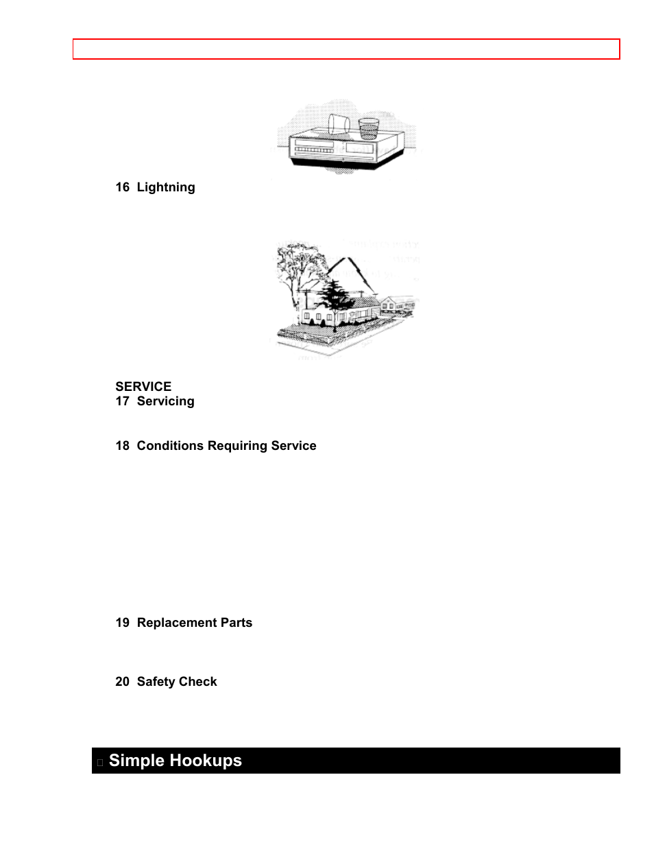 Simple hookups | Hitachi VT-M181A User Manual | Page 8 / 43