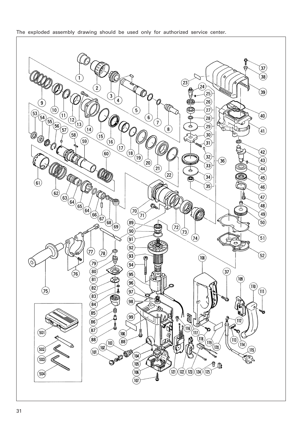 English | Hitachi DH40MB User Manual | Page 32 / 34