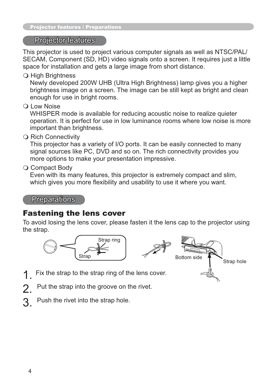 Hitachi CP-X268AWF User Manual | Page 13 / 163