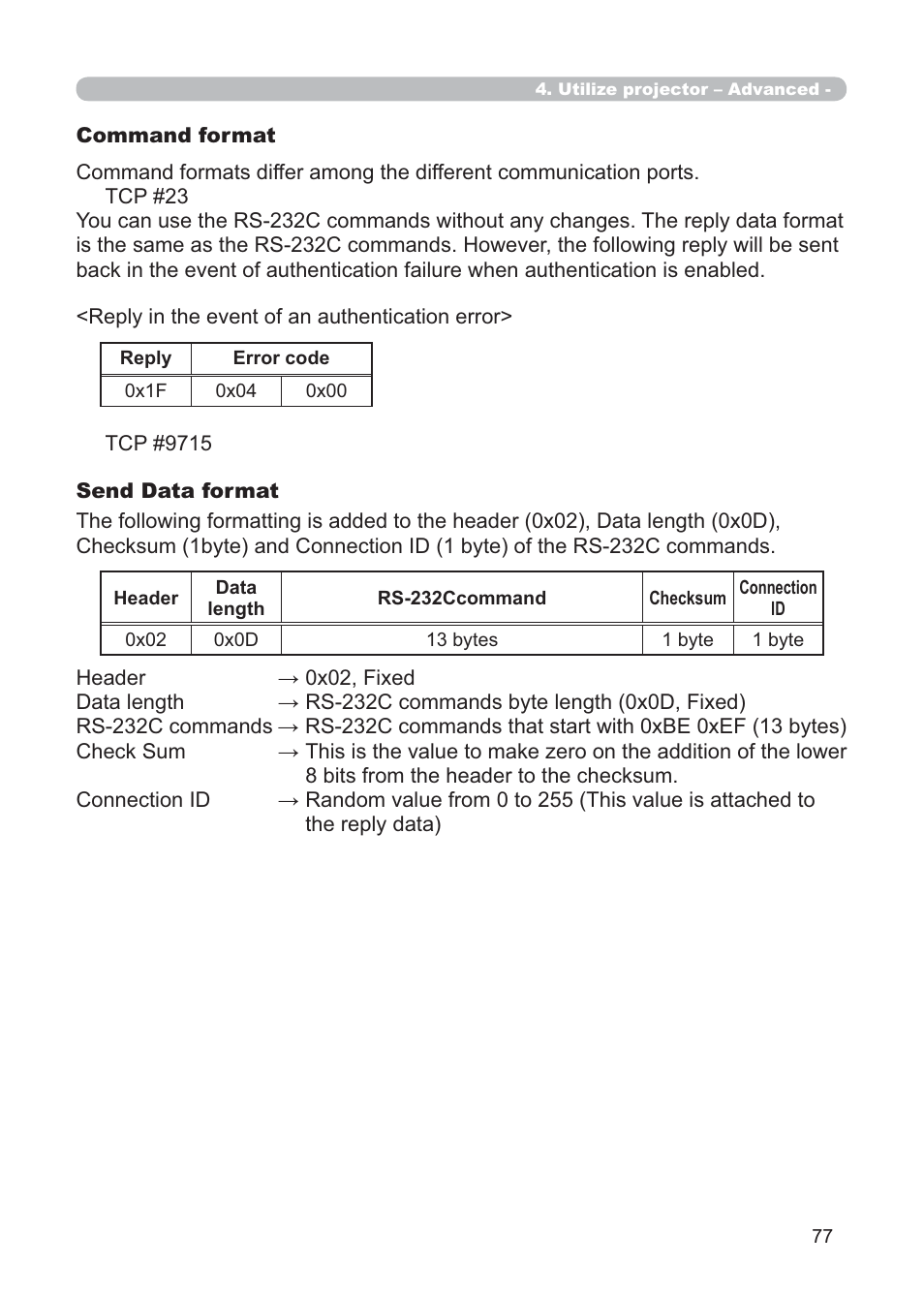 Hitachi CP-X268AWF User Manual | Page 156 / 163