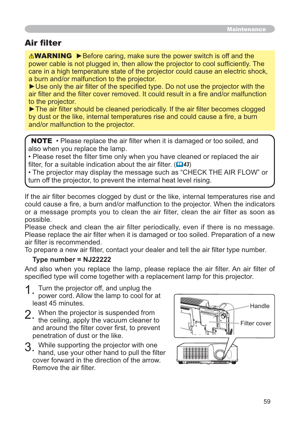 Hitachi CP-X268AWF User Manual | Page 68 / 163