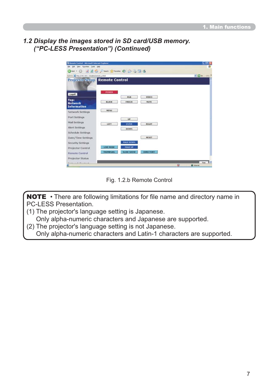 Hitachi CP-X268AWF User Manual | Page 86 / 163