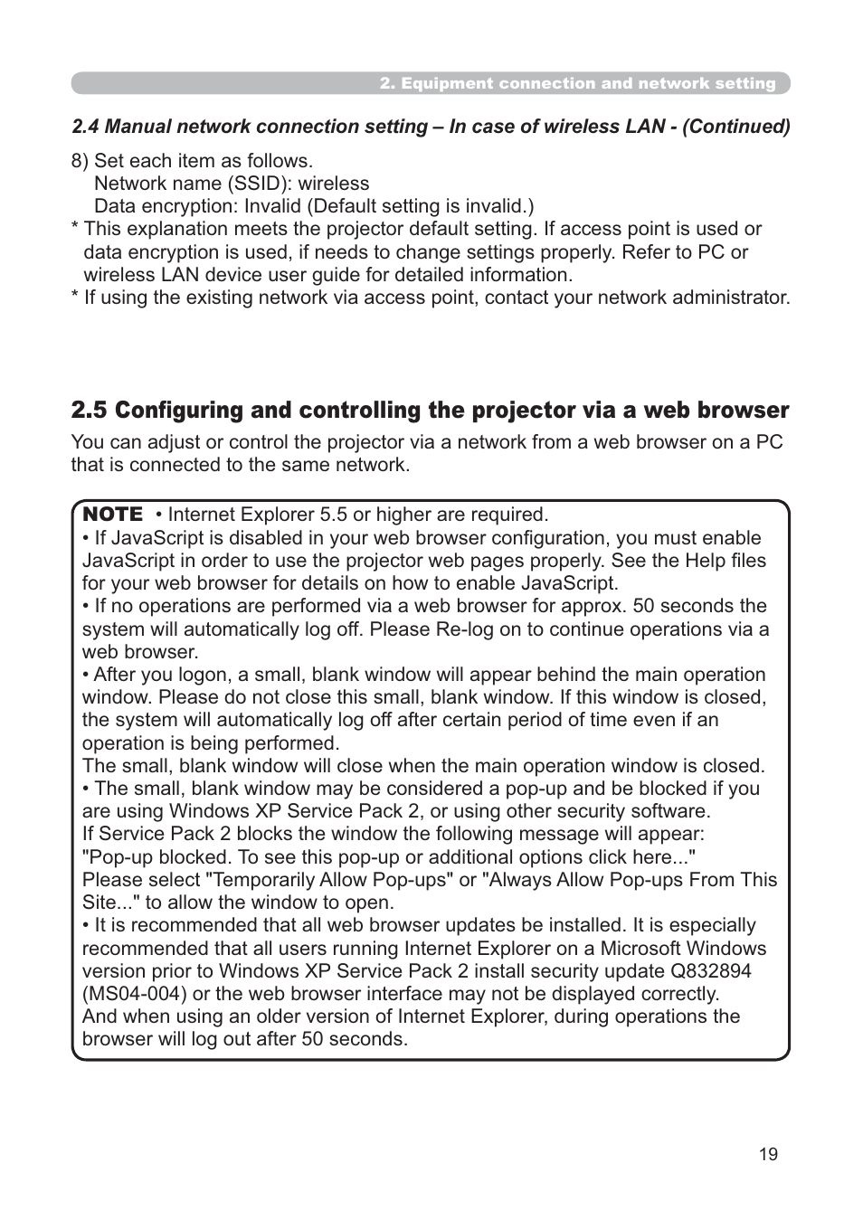 Hitachi CP-X268AWF User Manual | Page 98 / 163