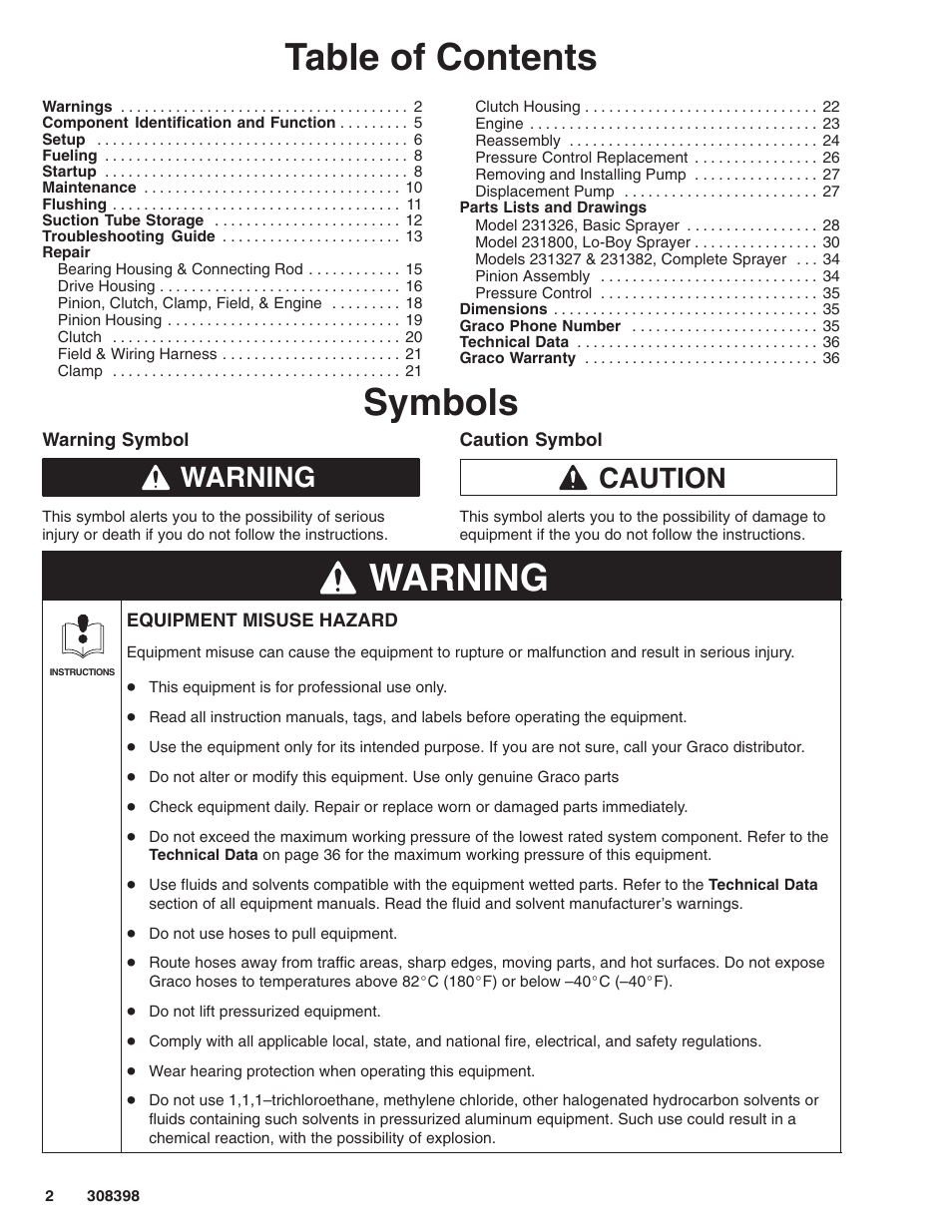 Hitachi GM7000 231327 User Manual | Page 2 / 36