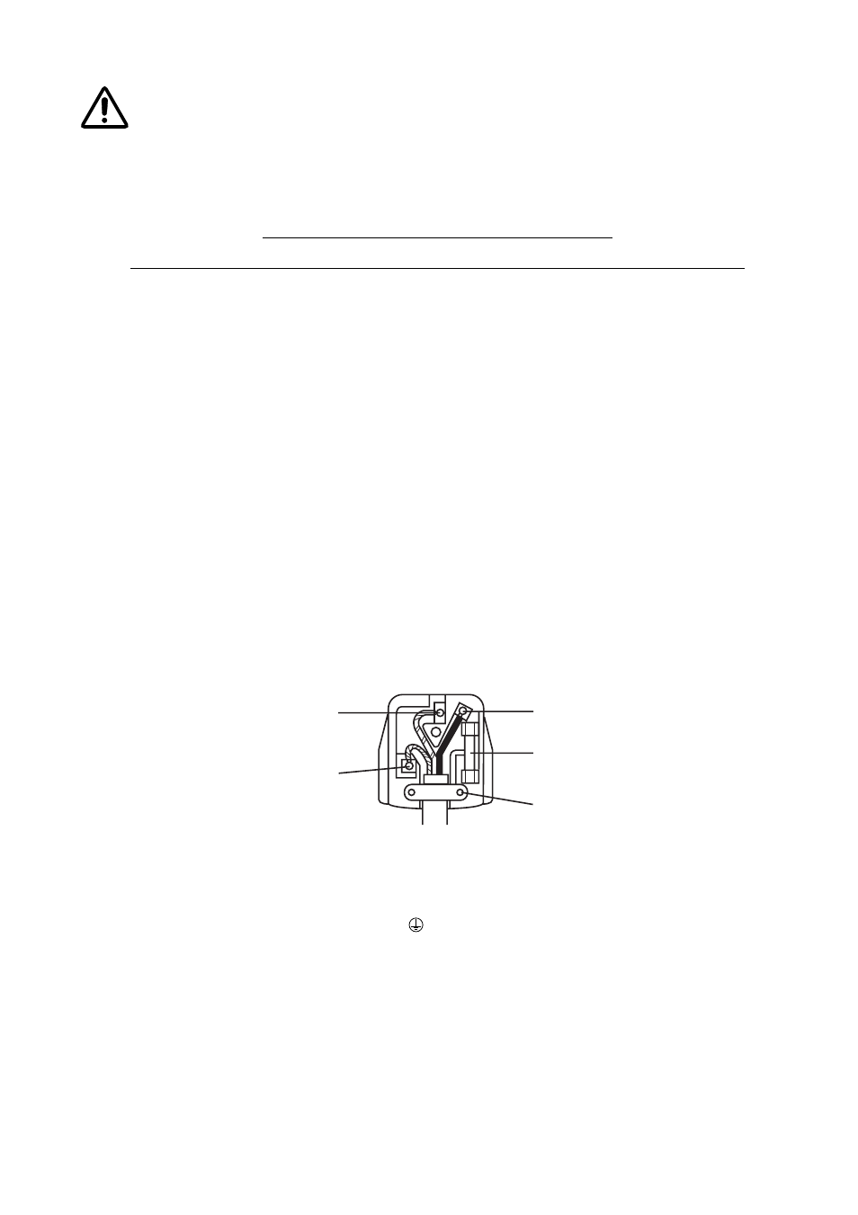 For the customers in u.k, Important for united kingdom, Warning: this equipment must be earthed important | Hitachi CP-S840W/E User Manual | Page 2 / 34