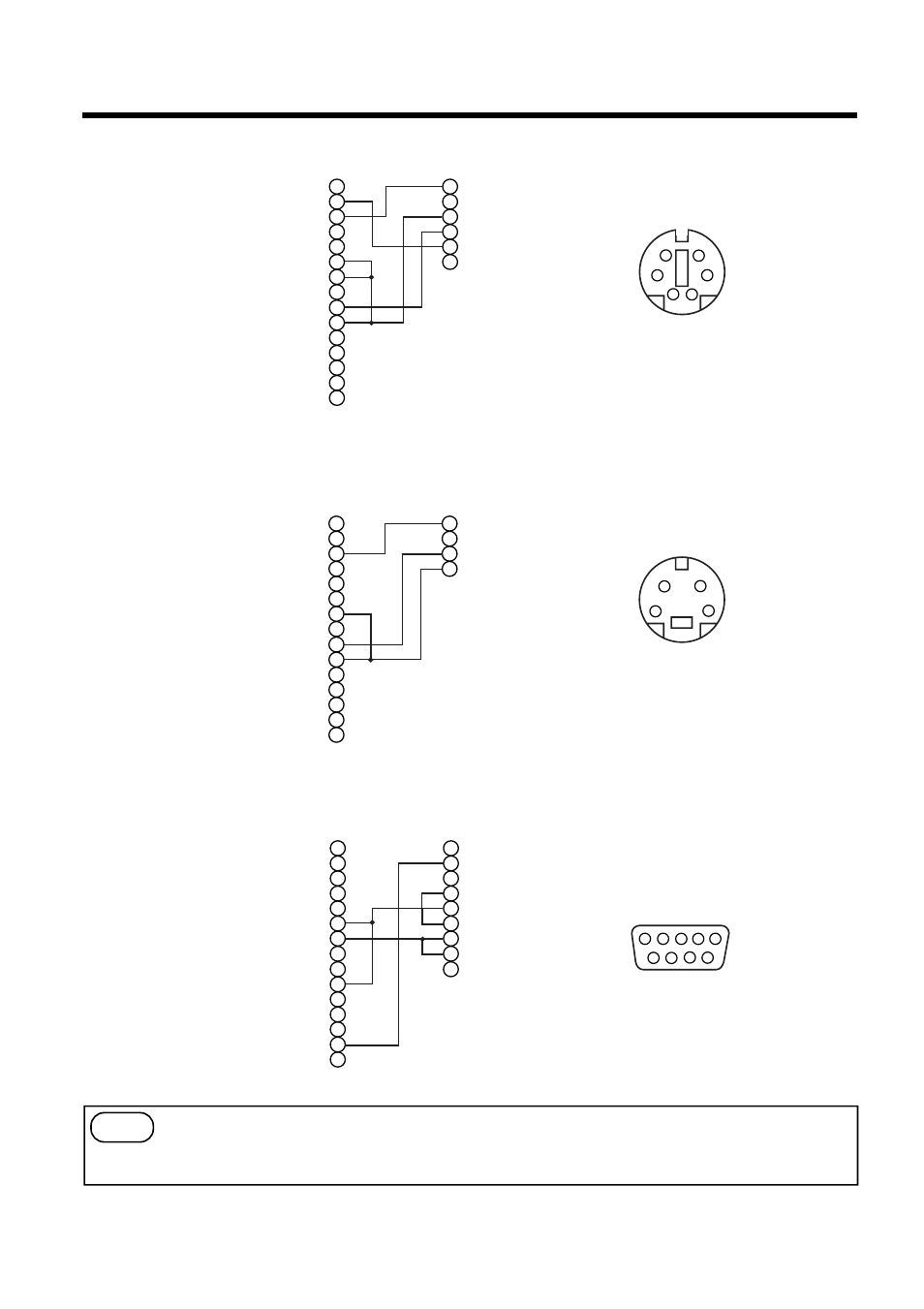 Ps/2 mouse adb (mac) mouse, Serial mouse, Mini din 6pin mini din 4pin ps/2 cable adb cable | Hitachi CP-S840W/E User Manual | Page 24 / 34
