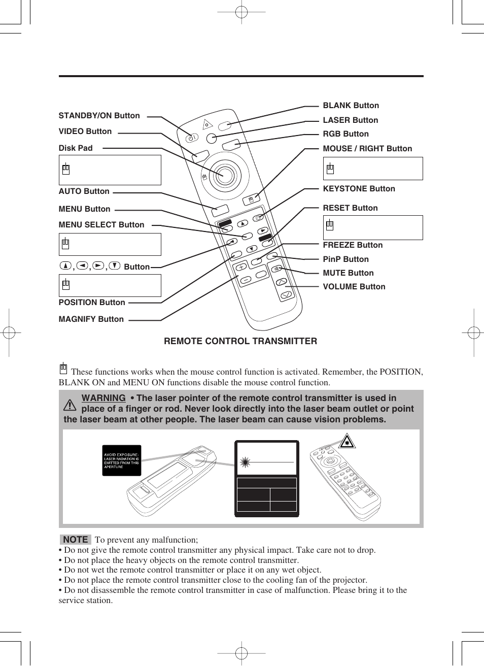 Hitachi CP-SX5500W User Manual | Page 5 / 39