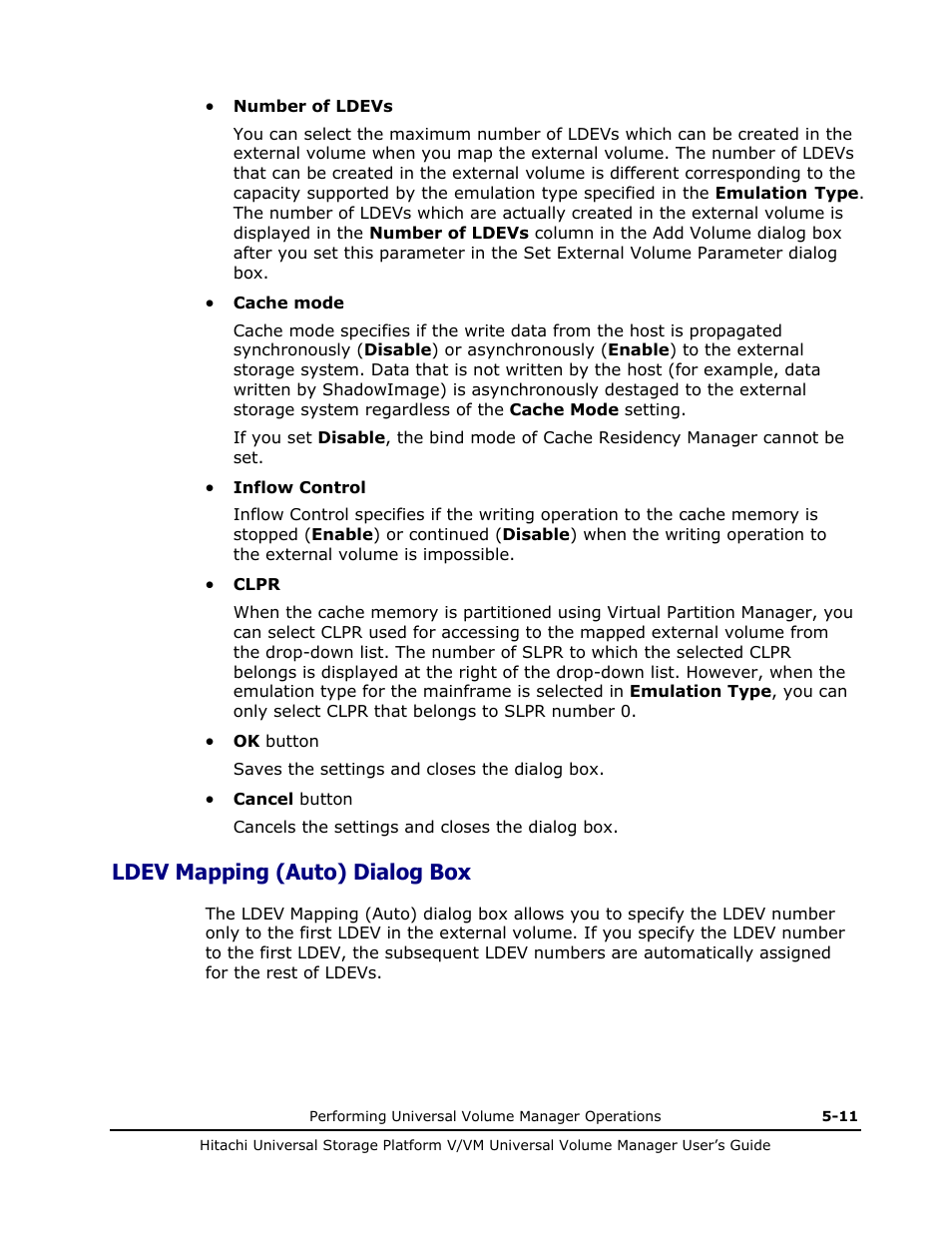 Ldev mapping (auto) dialog box, Ldev mapping (auto) dialog box -11 | Hitachi MK-96RD626-07 User Manual | Page 103 / 205