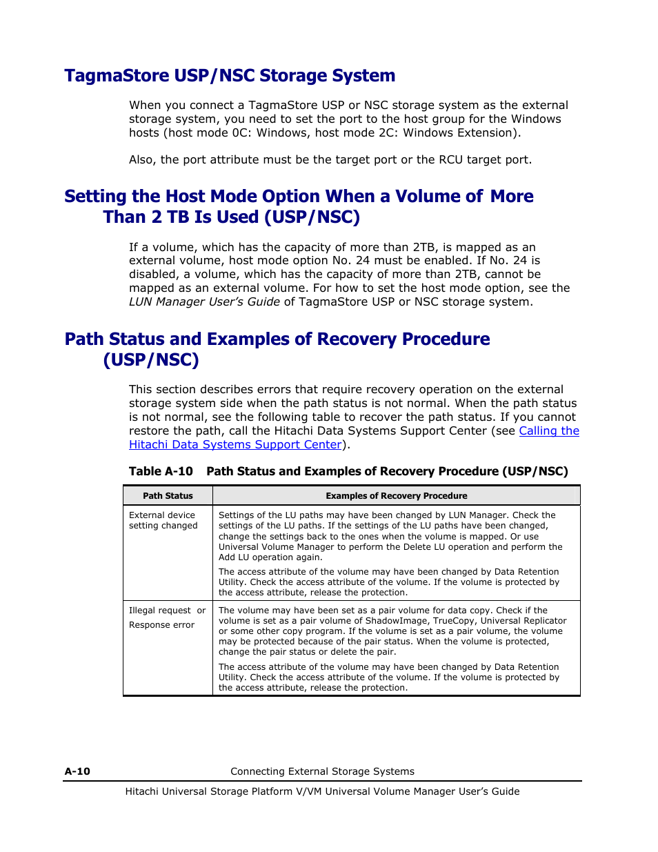 Tagmastore usp/nsc storage system | Hitachi MK-96RD626-07 User Manual | Page 176 / 205