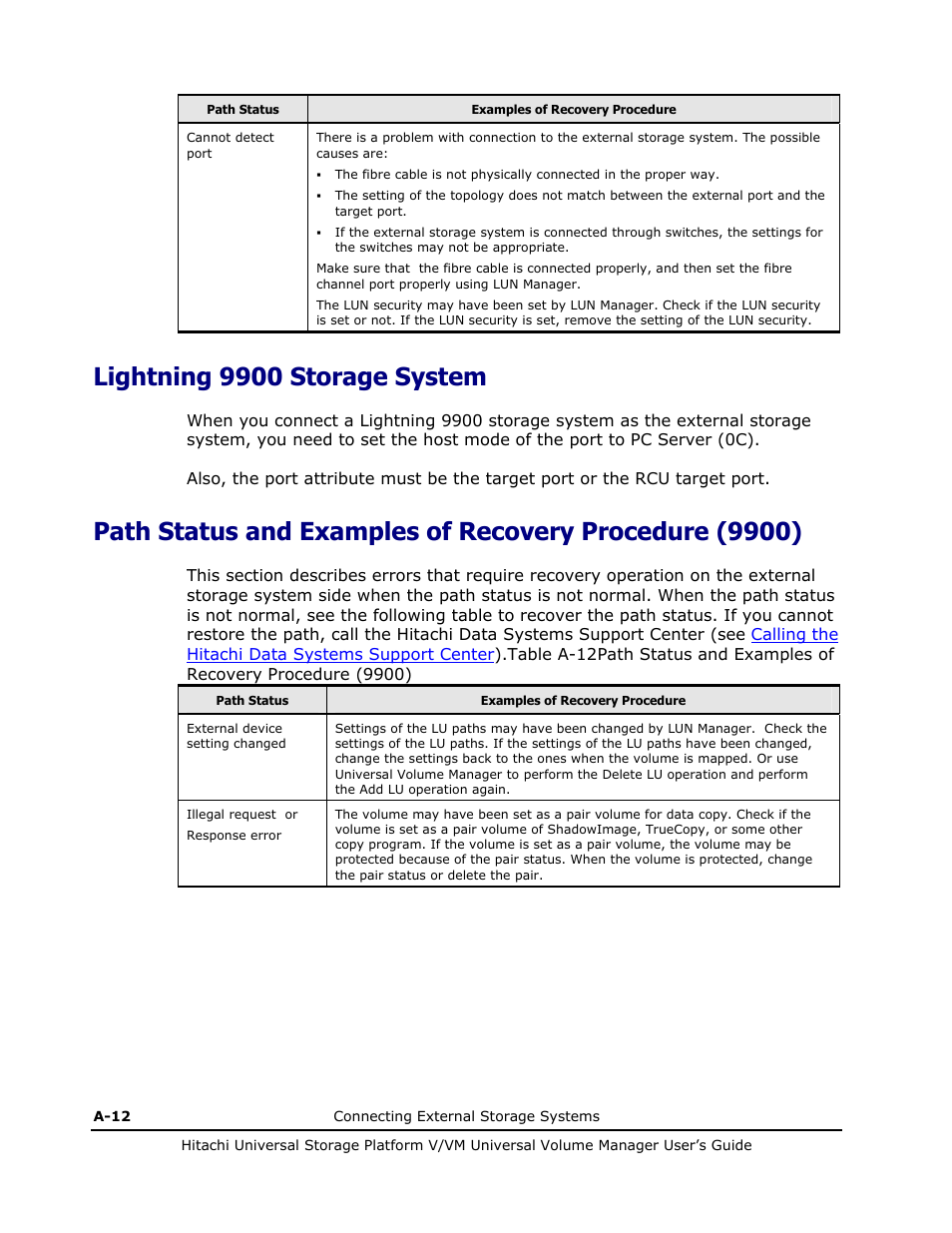 Lightning 9900 storage system | Hitachi MK-96RD626-07 User Manual | Page 178 / 205