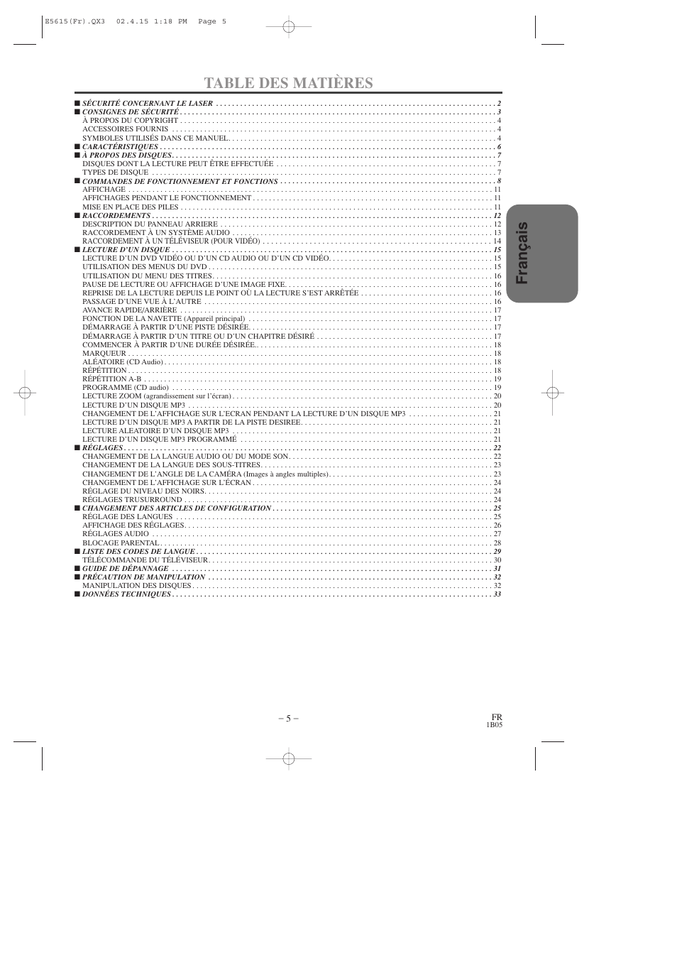 Hitachi DVP725U User Manual | Page 39 / 104