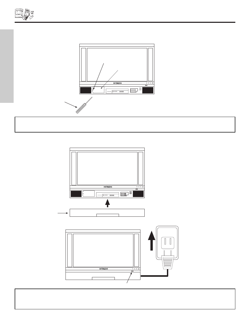 Lamp replacement | Hitachi 60v500 User Manual | Page 72 / 84