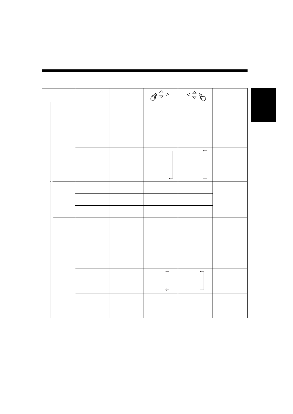 Adjustment item list, English | Hitachi CMP307XU User Manual | Page 19 / 32