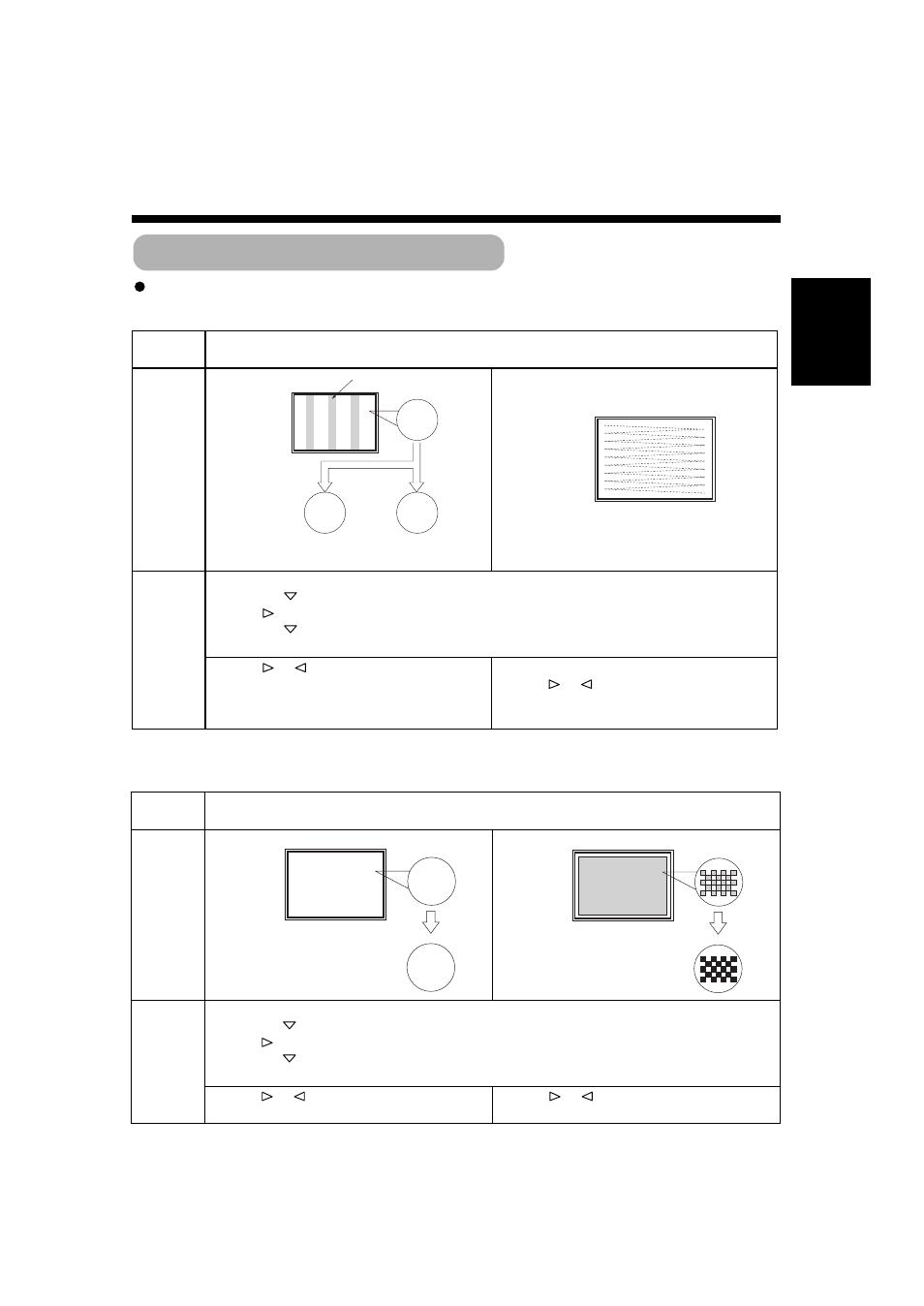 Actions to correct abnormal displays, English | Hitachi CMP307XU User Manual | Page 29 / 32