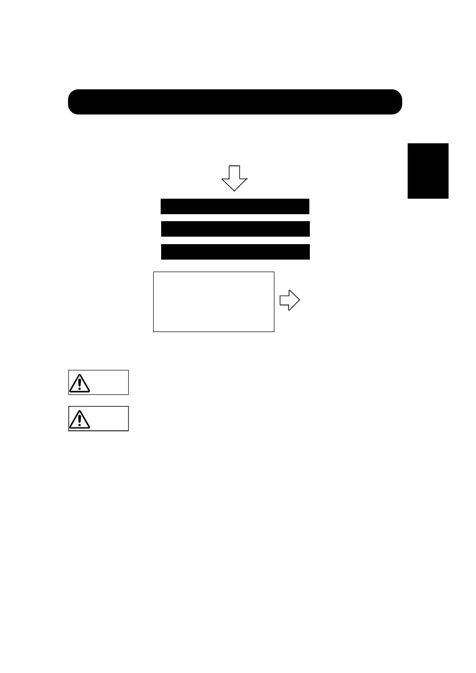 Safety guidelines, Warning, Caution | Hitachi CMP307XU User Manual | Page 5 / 32
