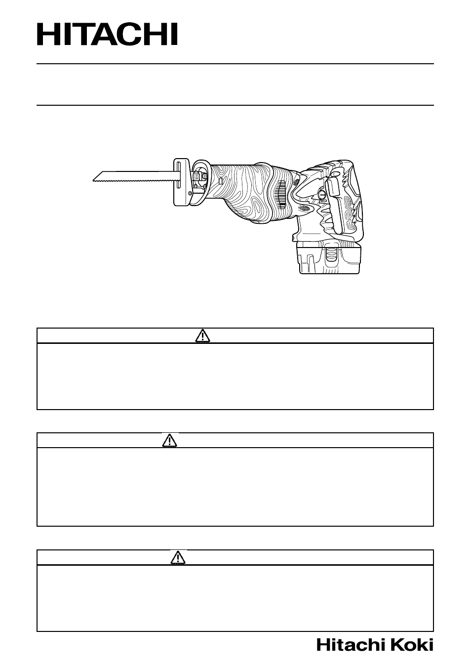 Hitachi CR 18DMR User Manual | 96 pages