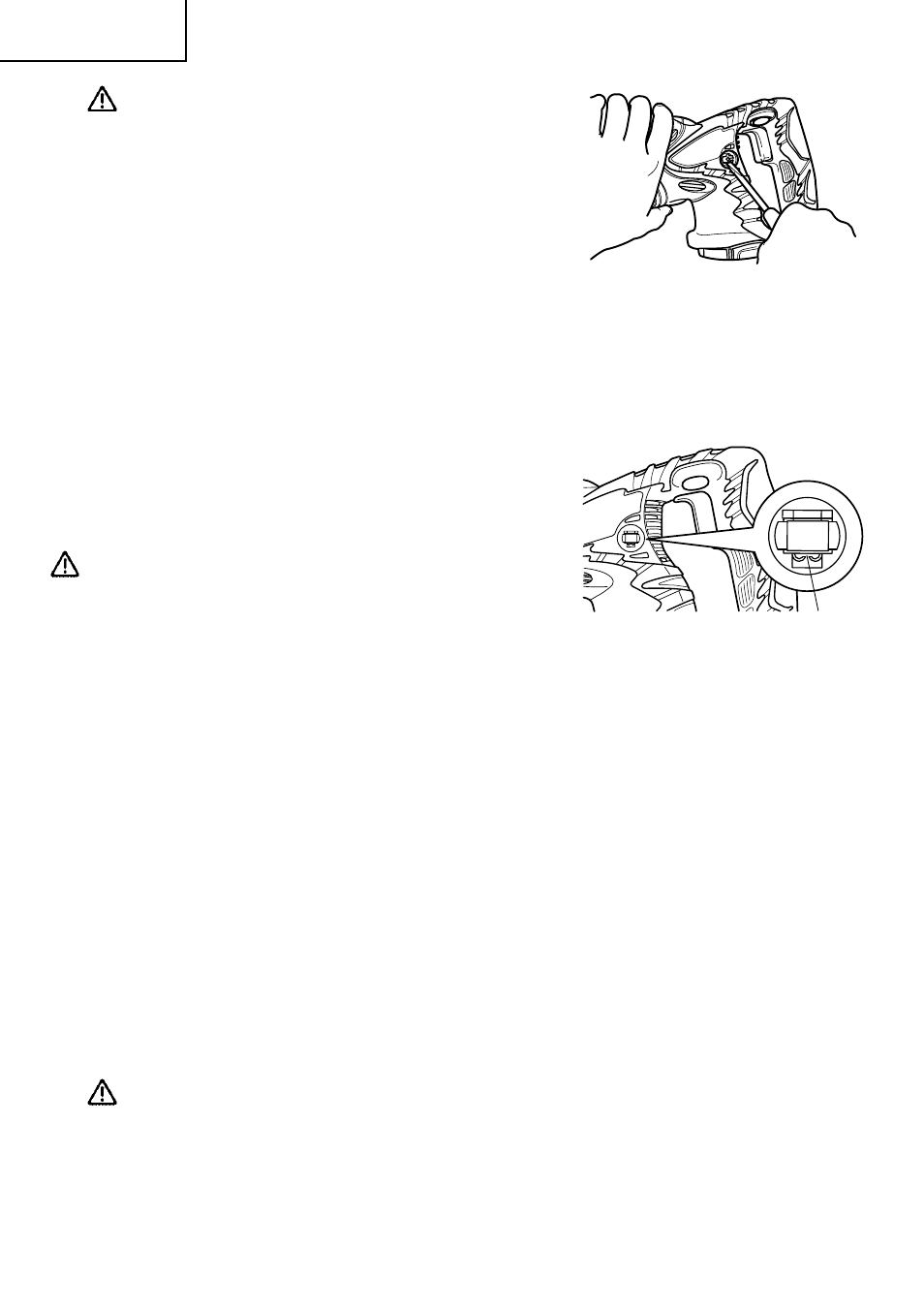 Warning | Hitachi CR 18DMR User Manual | Page 28 / 96