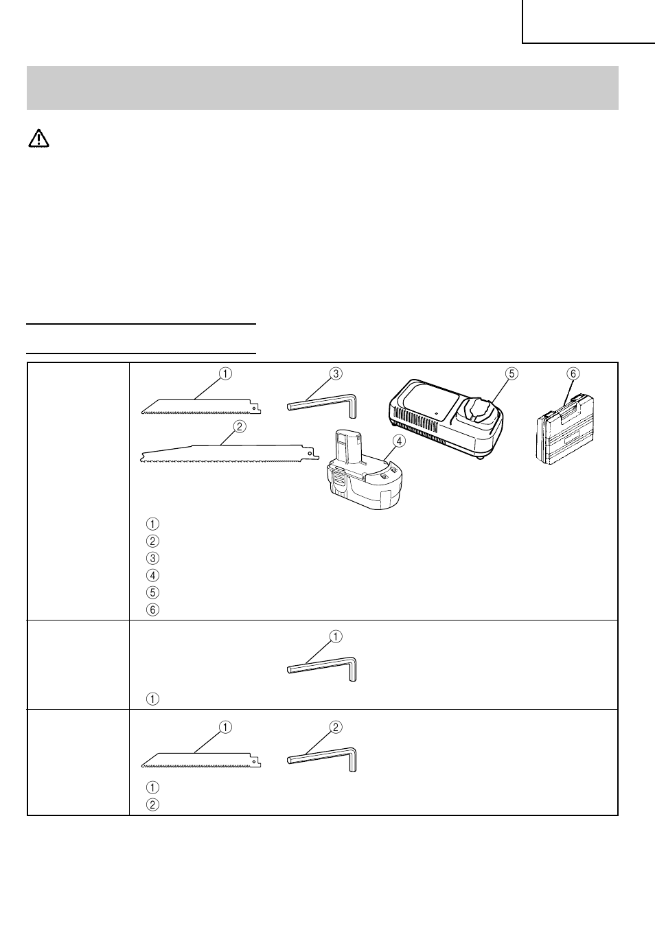 Accesorios, Advertencia, Accesorios estándar | Hitachi CR 18DMR User Manual | Page 89 / 96
