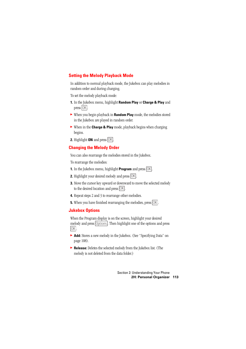 Hitachi SINGLE-BAND PCS PHONE SH-P300 User Manual | Page 122 / 455