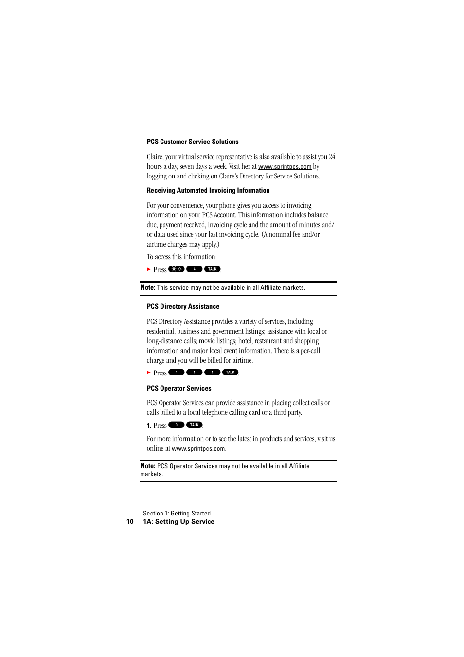 Hitachi SINGLE-BAND PCS PHONE SH-P300 User Manual | Page 19 / 455