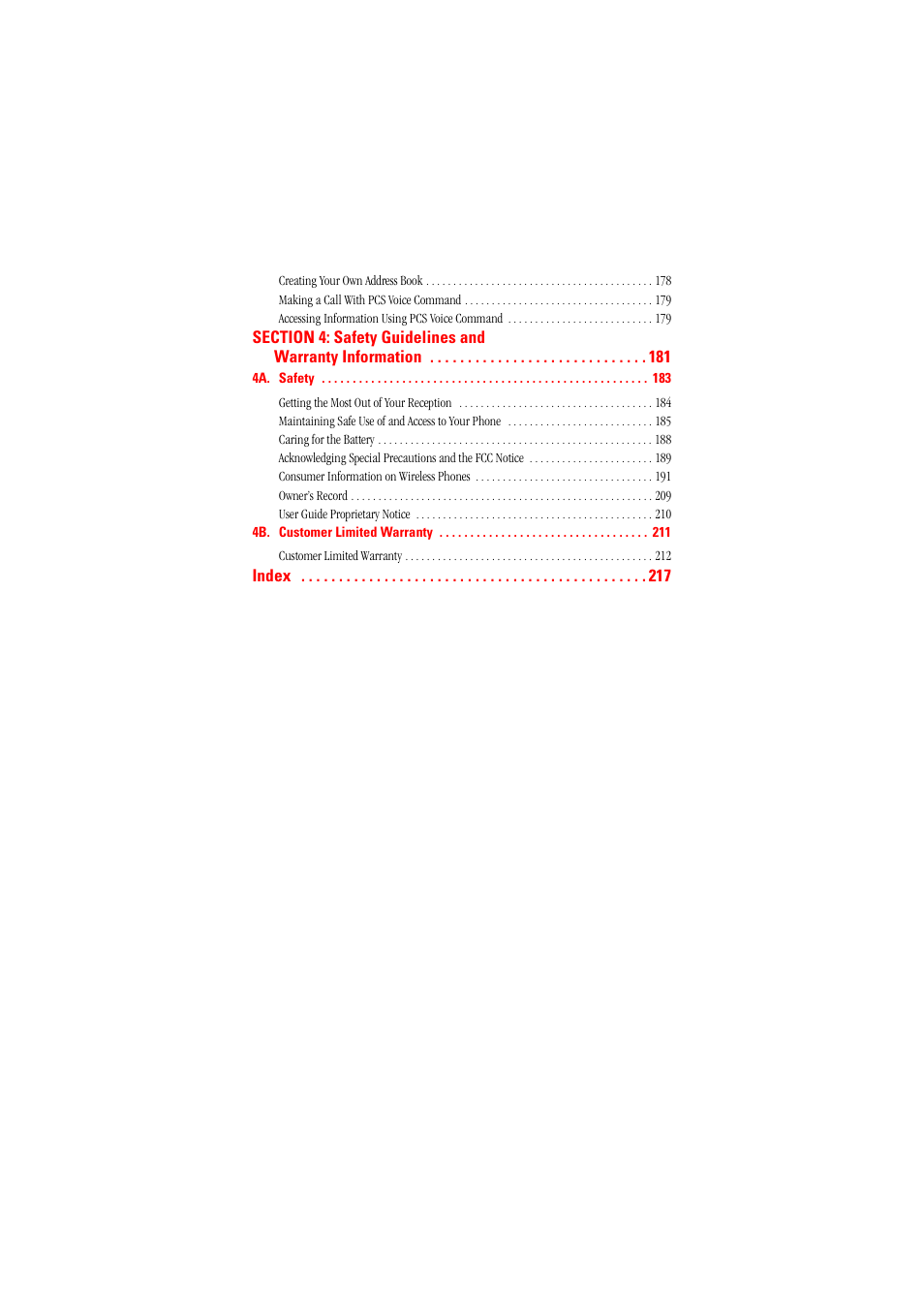 Hitachi SINGLE-BAND PCS PHONE SH-P300 User Manual | Page 8 / 455