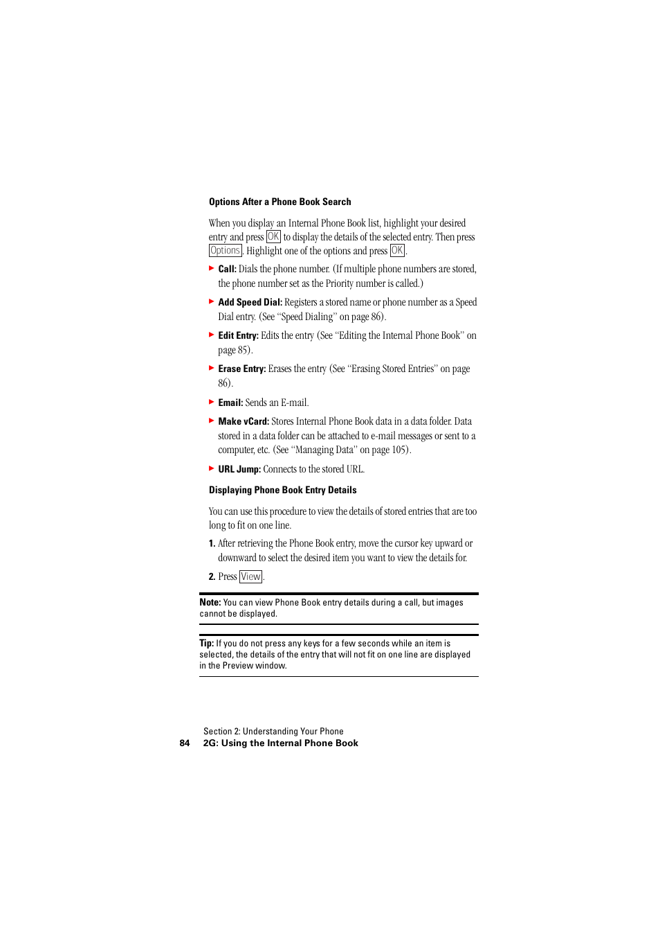 Hitachi SINGLE-BAND PCS PHONE SH-P300 User Manual | Page 93 / 455